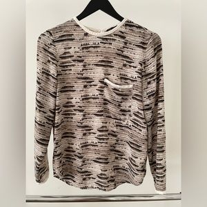 Zara Basic Blouse with Breast Pocket